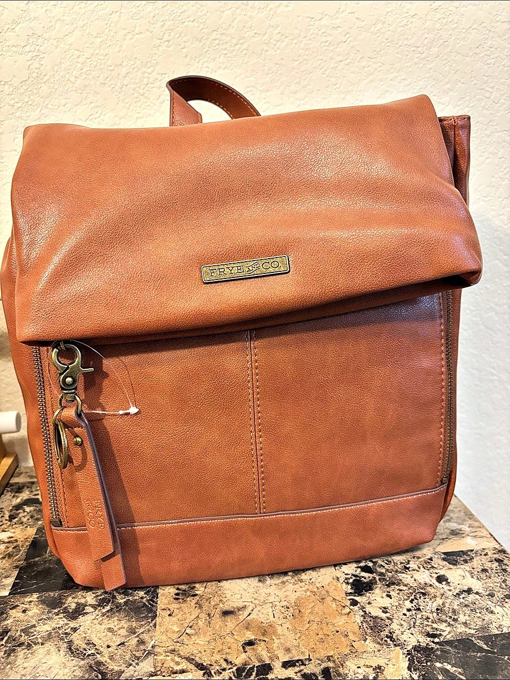 Frye and Co Backpack in Brown NWT